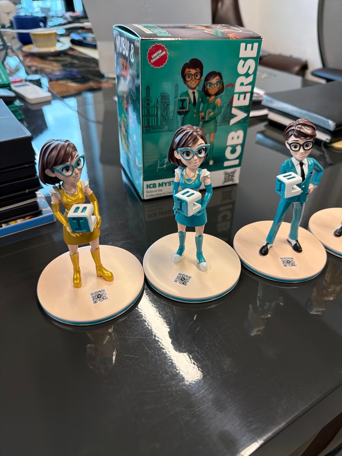 ICB Verse physical digital collectible figures